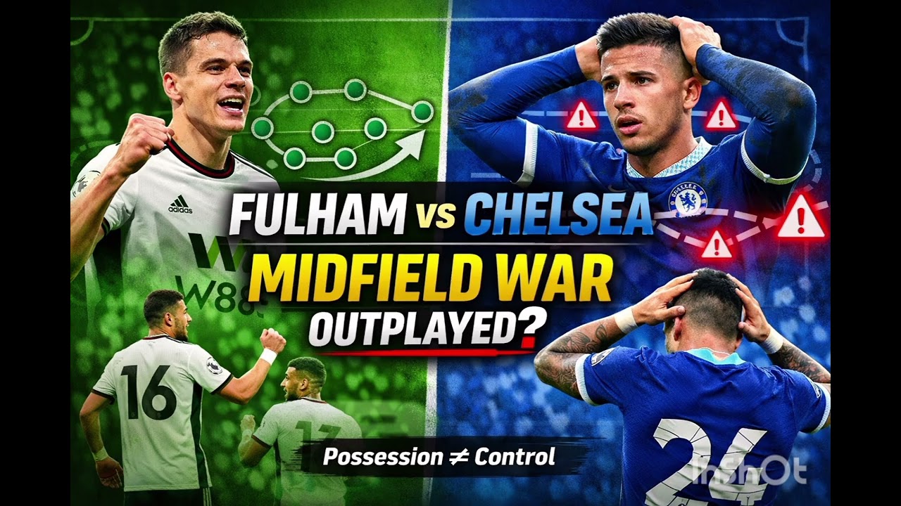 Chelsea Exposed! How Fulham Dominated the Midfield 