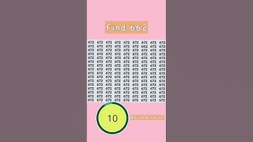 Find the Odd Number! 🤔 Tricky Optical Illusion to Test Your Eyes!#OpticalIllusion #FindTheNumber