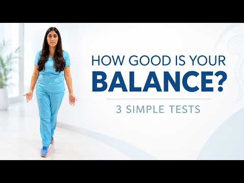 How Good Is Your Balance? Try These 4 Simple Tests #balance #wellness #fyp #health #tips #pain