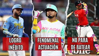 Venezolanos MLB: LUIS ARRÁEZ 4 HITS Y SE APODERA DEL LIDERATO, CHOURIO HACE HISTORIA RONALD ACUÑA...