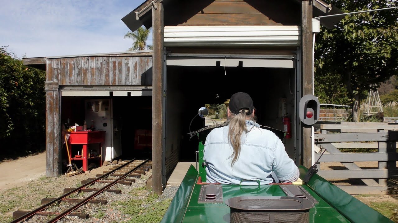 Zoofari Express Small Scale Train Attraction Round Trip Onboard Front