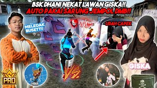 BSK DHANI DETERMINED TO CRASH GISKA IN HIS LIVE STREAM!! 😱