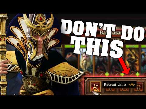 Top 10 Noob Mistakes in Total War Warhammer 3