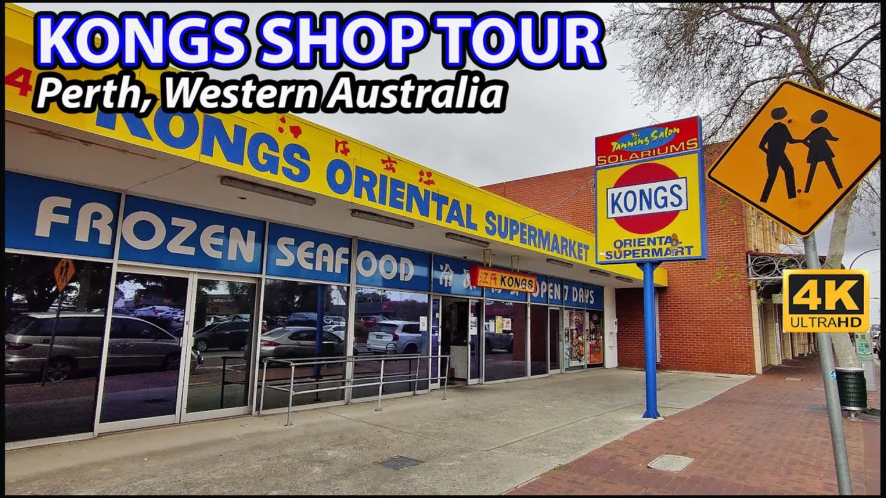 Shop Tour KONGS ORIENTAL SUPERMARKET at Victoria Park (Perth, Western