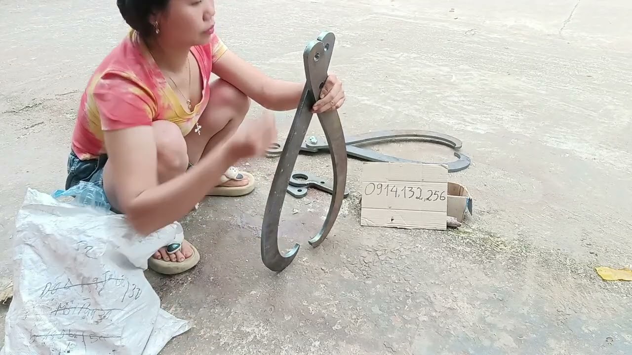 Cách lắp ráp kẹp rất đơn giản 