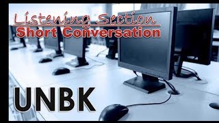 Download Lagu Latihan soal simulasi ujian Listening Bahasa Inggris UNBK part III Short conversation MP3