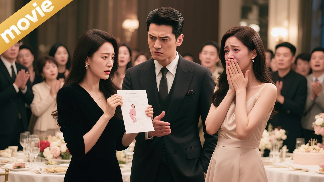 【全集】妻子和丈夫订婚当日被心机女拿着怀孕报告逼婚，妻子崩溃离场，丈夫彻底慌了！#中国电视剧 #movie #金玉满堂