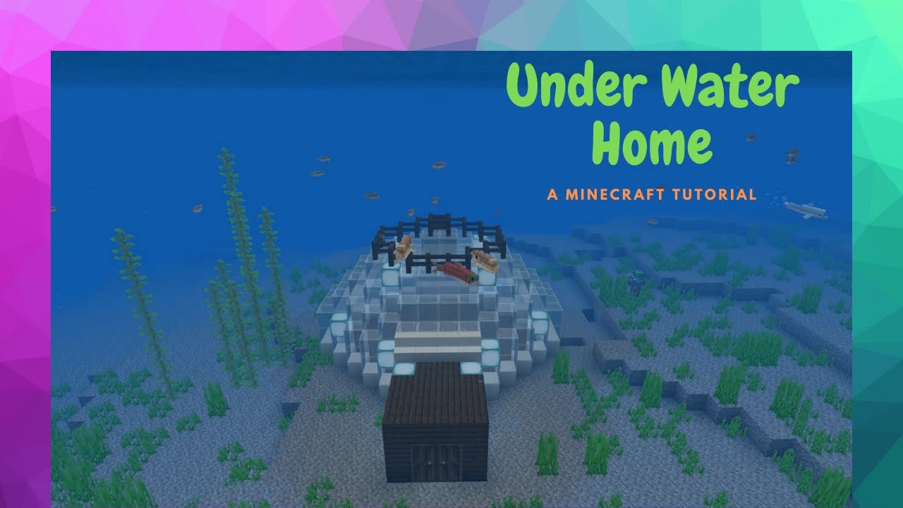 How To Build A Under Water House YouTube