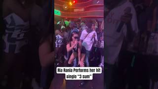 Ria Rania Seduce’s Dj as she performs her hit single “3 sum” in Kingston Jamaica #dancehall