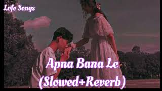 Apna Bana Le (Slowed+Reverb)Song | Varun Dhawan, Kriti Sanon | Sachin-Jigar, Arijit singh, Amitabh B