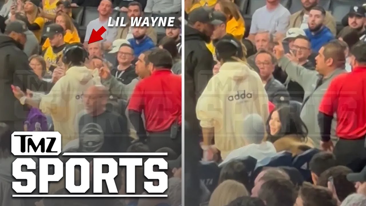 Lil Wayne clashes with Lakers security, sparks debate on treatment at NBA  game