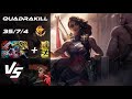 BOTTOM Samira vs Swain [QUADRAKILL] - EU Grandmaster Patch 26.10