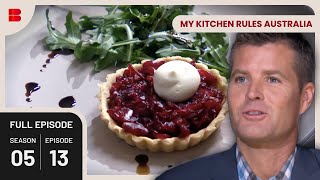 Beetroot Tart Faces Tough Critics | My Kitchen Rules Australia