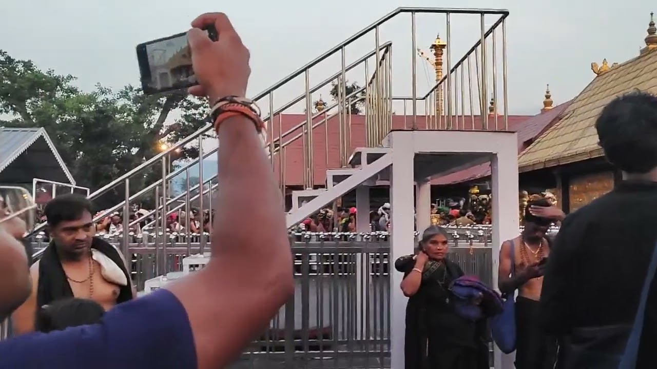 Journey from pampa to Sabarimala 