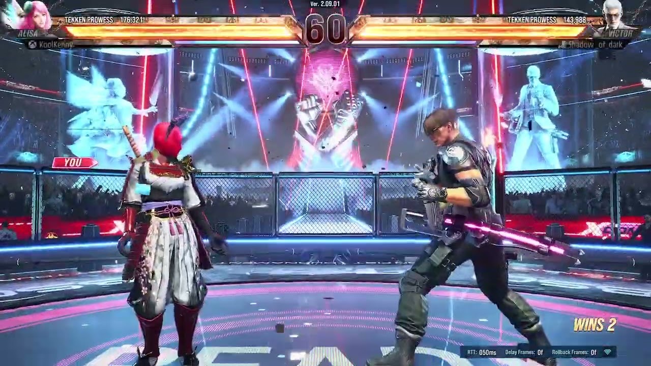 KOOLKenny148st TEKKEN 8 - My Alisa Bosconovitch VS Victor Chevalier Cross Platform Gameplay.