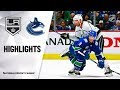 Kings @ Canucks 10/9/19 Highlights