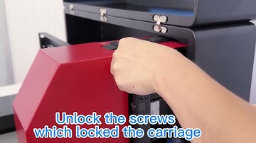 1-1 Refinecolor UV printer Instruction Video | Make printer be ready