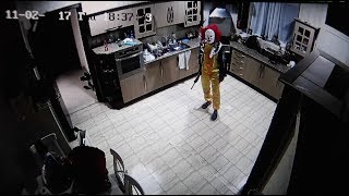 HOUSE INVASION CAUGHT ON CCTV * 3 AM * !!!