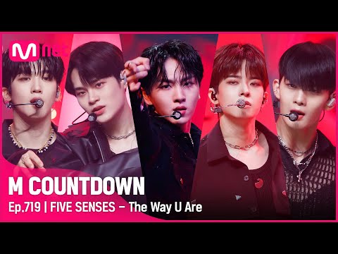 [FIVE SENSES - The Way U Are] STORAGE M Stage |  #엠카운트다운 EP.719 | Mnet 210729 방송