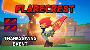 FLARECREST BOSS & ThanksGiving Event in Catch a Monster Full Guide | New Codes