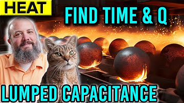 Lumped Capacitance Method Example Problem - Unsteady State Conduction