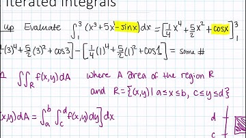 Iterated Integrals Part 1