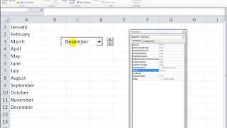 Excel VBA ActiveX 13  Spin Button to Go Up or Down the Combobox List