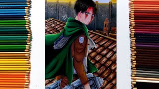 Speed Drawing - Levi Ackerman (Shingeki No Kyojin / Attack On Titan 進撃の巨人 )