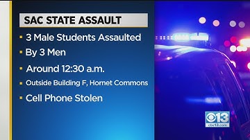 Sac State Students Assaulted, Robbed On Campus