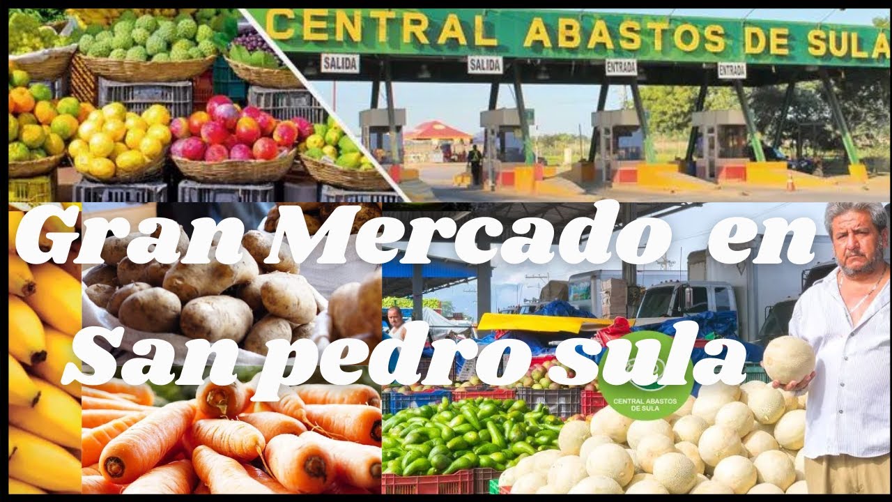 El mercado más grande/ La Central de abastos /San Pedro sula, Honduras.