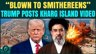 Kharg Island ATTACKED: Trump Posts VIDEO Of Kharg Island Blast, Iran MOCKS U.S Over AI Video