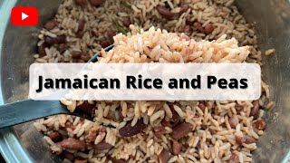 Rice and Peas Recipe | Jamaican Style