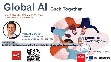 Building Intelligent Enterprise - Grade Help Desk Bots using Conversational AI  | Prashant G Bhoyar