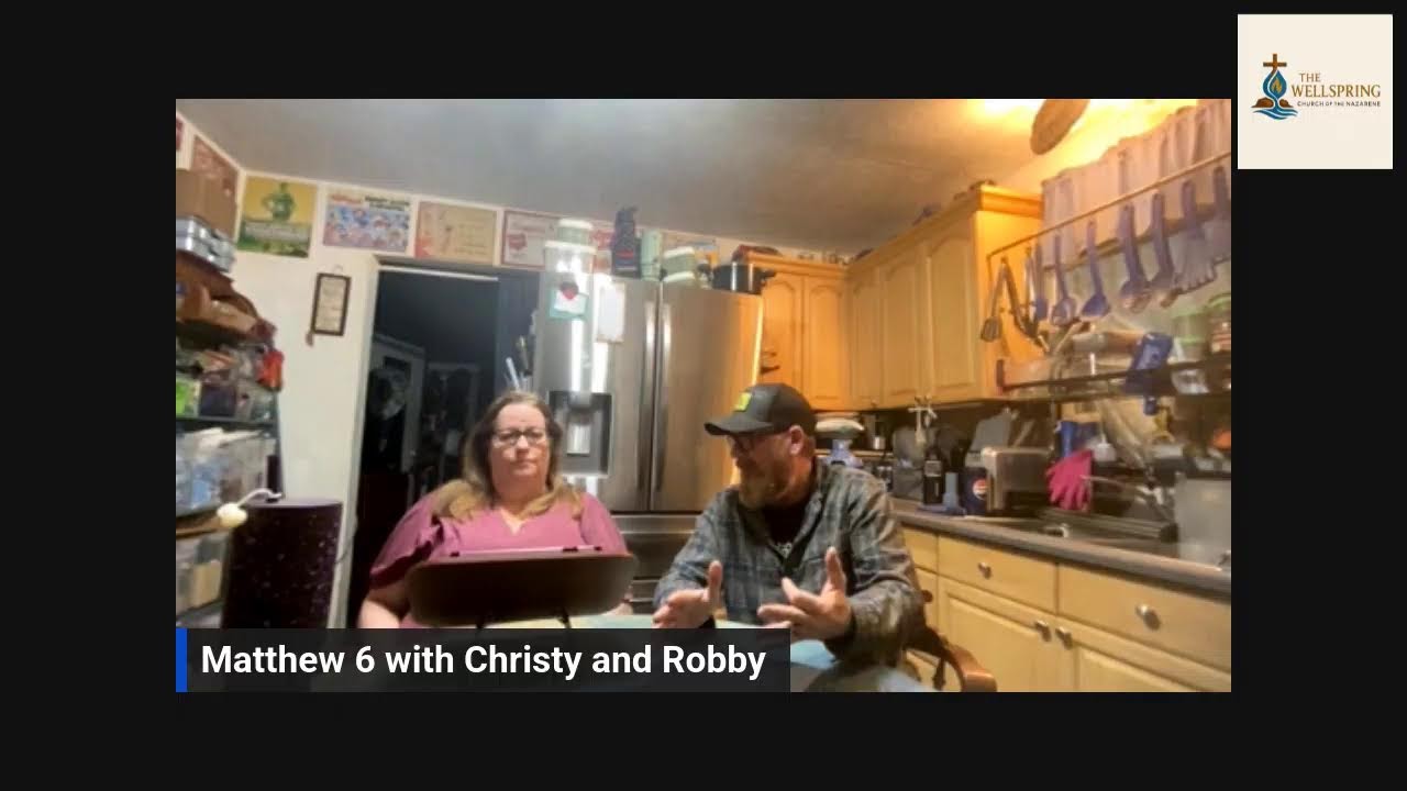 Sunday night Bible study Matthew 