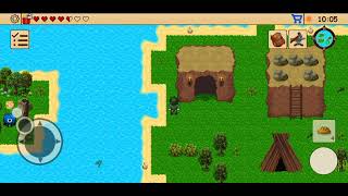 Playing Survival RPG 1  Island survival || I got the metal detector || Part 2