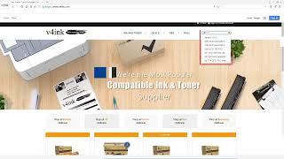 How to purchase a toner cartridge on v4ink com