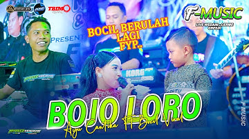 BOJO LORO Ayu Cantika Ft Bocil FYP ( FARIS KENDANG ) F MUSIC Live Wedani #dhehanpro