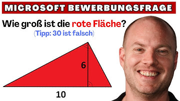 Diese Microsoft-Bewerbungsfrage ist fies. Nur warum? | Fläche Dreieck