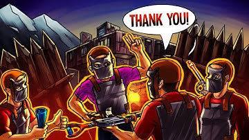 Countering a HUGE ONLINE RAID and SECURING a VERY POWERFUL ALLY | RUST (Part 2 of 5)