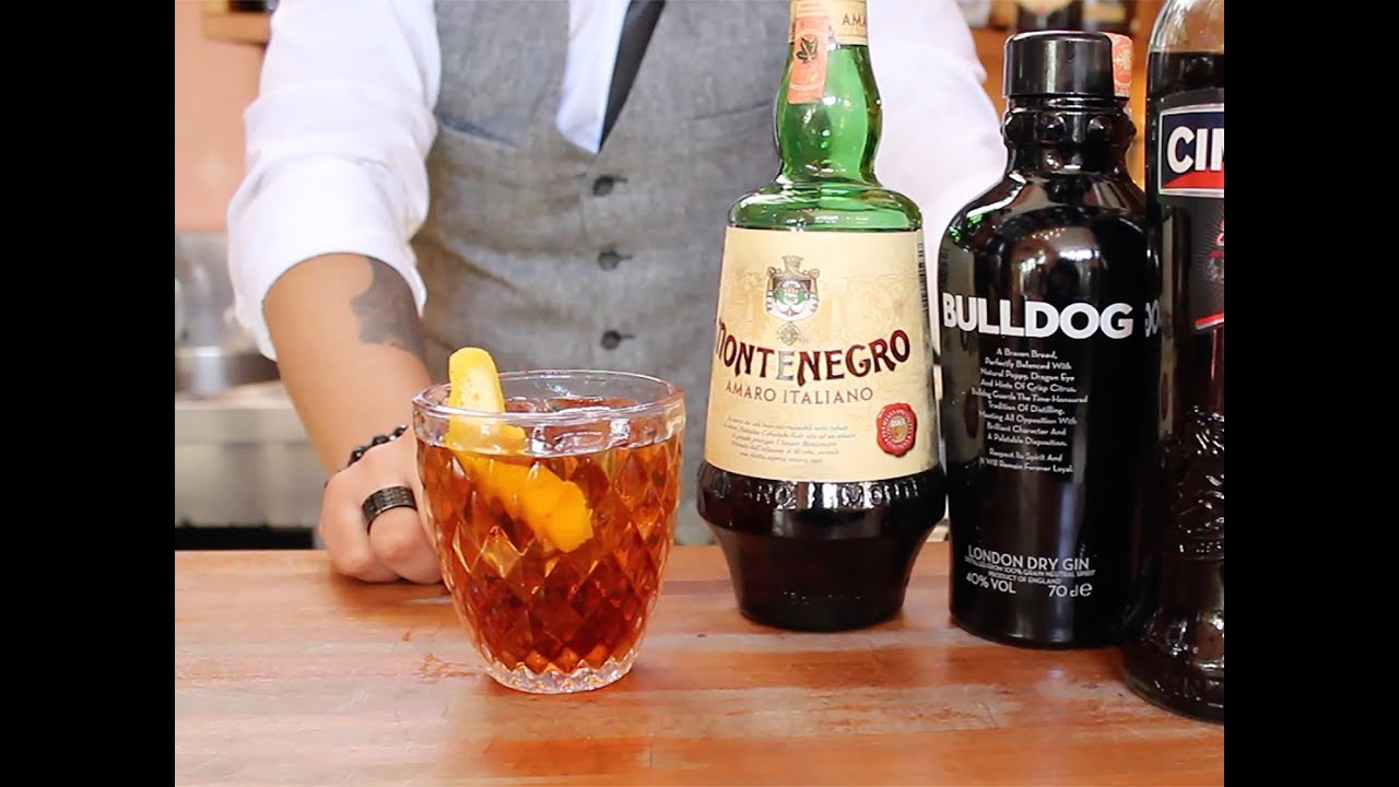 Kokteil Montenegroni - Cocktail Montenegroni