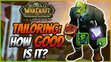 Tailoring in TBC Classic, How Good is It? - TBC Classic Profession Picking Guide