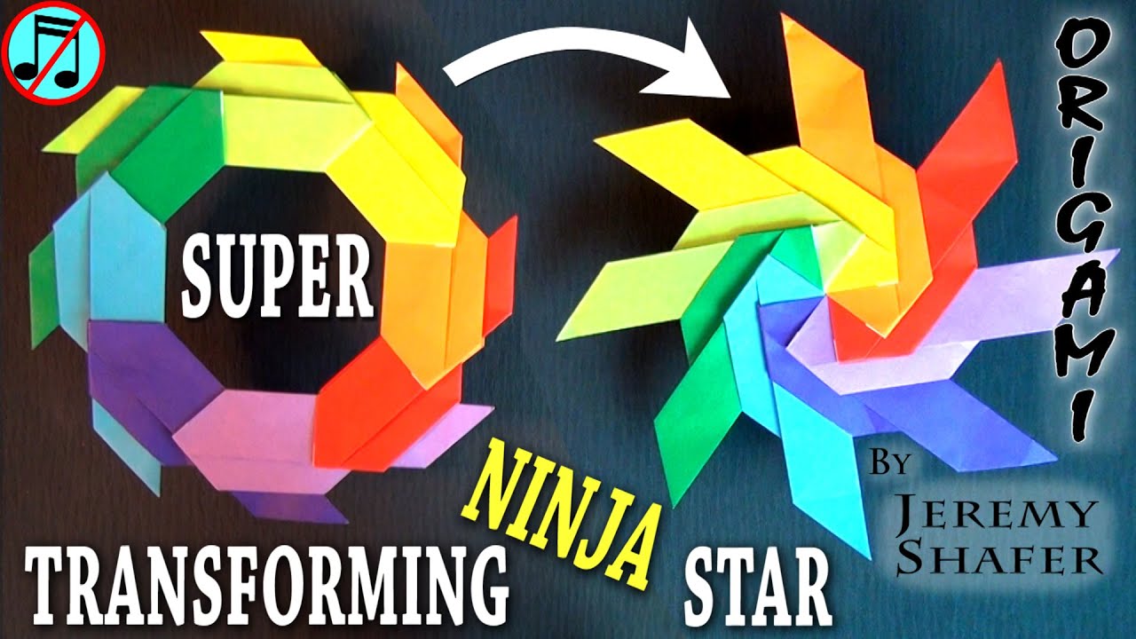 Super Transforming Ninja Star (no music) YouTube