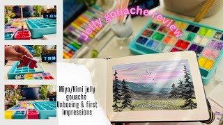 Get Ready💗 To Be Amazed: The Himi Twin Cup Gouache Unboxing! #artsupplies  #himijellygouache