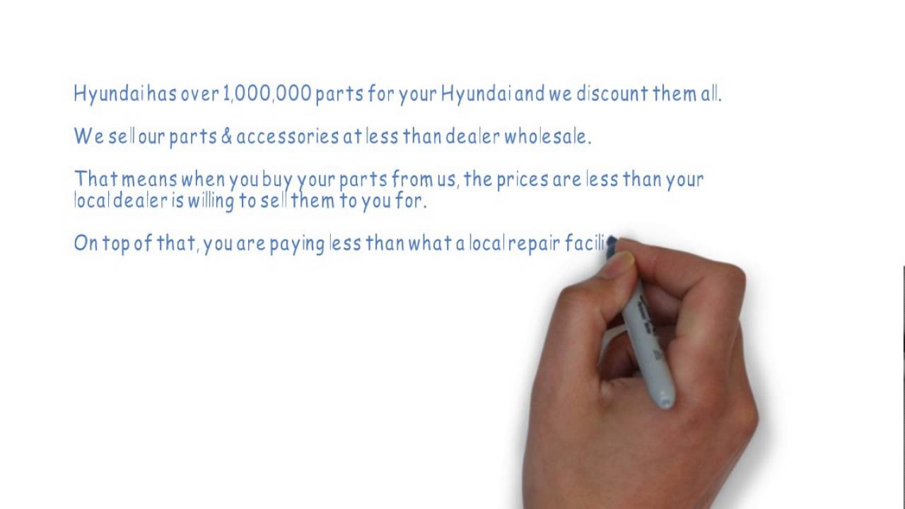 Hyundai Parts - YouTube