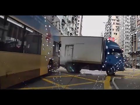 HK車cam G9G - 意外級 巴士 衝燈 - 巴士佬睇錯下枝燈🙈🙈