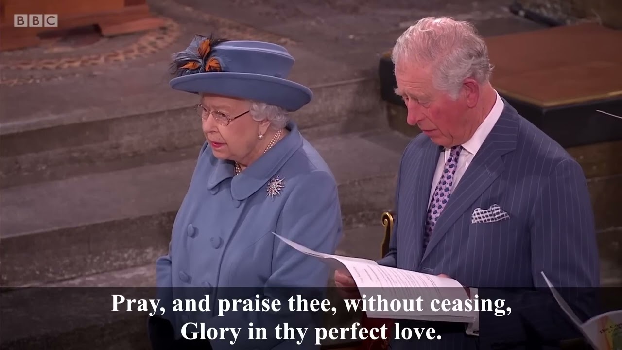 Love Divine, all loves excelling (Blaenwern) (+lyrics) - Westminster Abbey Commonwealth Day 2020