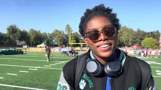 Jaslene Massey of Aliso Niguel 1st Place Girls Division 1 Shot Put, 1st Place Girls Discus Throw