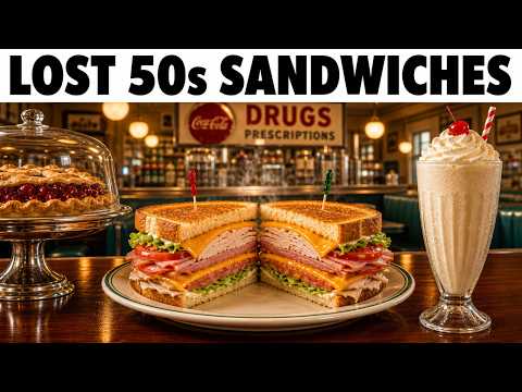 25 FORGOTTEN Lunch Counter Sandwiches From the 1950s That Disappeared Forever