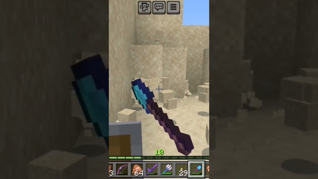 Sand Shoveling #minecraftpe