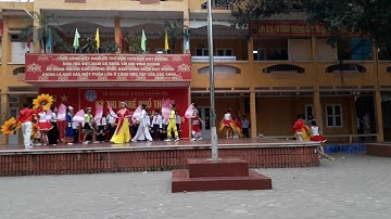 Tiết mục văn nghệ của lớp 6A8- THCS Nguyễn Trường Tộ